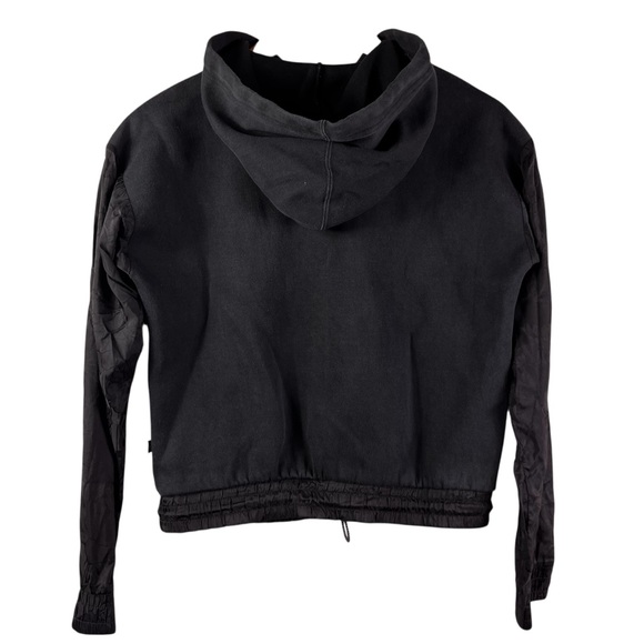 Adidas Trefoil Floral Sleeve Originals Hoodie Sweatshirt Women’s Size Small - Picture 2 of 8